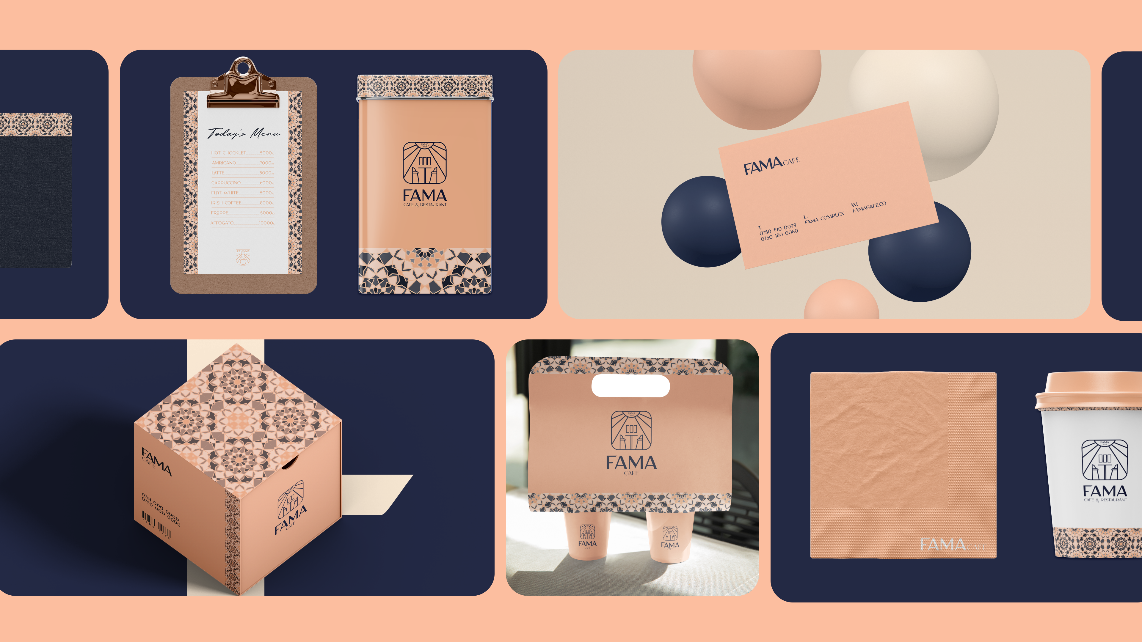 Fama Cafe & Restaurant | Branding 2